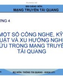 Bài giảng Mạng truyền tải quang: Chương 4