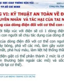 Bài giảng An toàn lao động: Chương VI - ThS. Đặng Xuân Trường