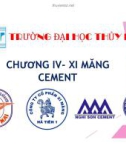 Bài giảng Vật liệu xây dựng: Chương VI