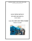 Giáo trình Sửa chữa máy đập lúa - Bộ NN và PTNT