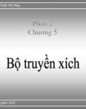 Bài giảng Cơ sở thiết kế máy phần 2: Chương 5 - Trần Thiên Phúc