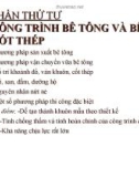 Bài giảng Công nghệ thi công: Chương 15