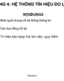 Bài giảng Trang bị điện ô tô - Chương 4: Hệ thống tín hiệu đo lường