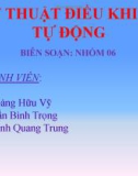 Thuyết trình Kỹ thuật điều khiển tự động