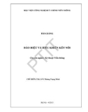 Bài giảng Báo hiệu và điều khiển kết nối: Phần 1 - ThS. Hoàng Trọng Minh