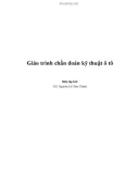 Giáo trình Chẩn đoán kỹ thuật ô tô: Phần 1 - KS. Nguyễn Lê Châu Thành