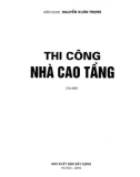 Kỹ thuật Thi công nhà cao tầng: Phần 1