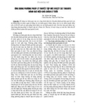 Ứng dụng phương pháp lý thuyết tập mờ (Fuzzy Set Theory) đánh giá hiệu quả quản lý tưới - TS. Trần Chí Trung