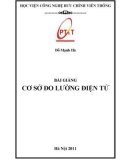 Lý thuyết Cơ sở đo lường điện tử: Phần 1