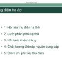 Bài giảng Chuẩn trong thiết kế và thi công các công trình điện: Chương 3.B - Mạng điện hạ áp