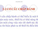 Bài giảng Tự động hóa quá trình sản xuất: Chương 2 - Vũ Hoàng Nghiêm