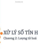 Bài giảng Xử lý số tín hiệu - Chương 2: Lượng tử hóa