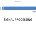 Lecture Signal processing: Introduction - Nguyễn Công Phương