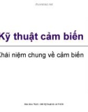 Bài giảng kỹ thuật cảm biến - Đào Đức Thịnh