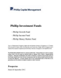 Phillip Investment Funds 2012