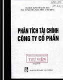 Phương pháp phân tích tài chính công ty cổ phần: Phần 1 - PGS.TS. Nguyễn Năng Phúc