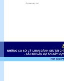 Bài giảng Kinh tế xây dựng: Chương 2 - Phạm Văn Giang