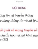 Bài giảng môn học Truyền số liệu: Chương 1 (phần 2) - CĐ Kỹ thuật Cao Thắng