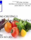 Bài giảng Truyền số liệu: Chương 1 - CĐ Kỹ thuật Cao Thắng