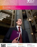 Plan and Budget: 2013/14 Financial Services Compensation Scheme