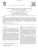 Statistical analysis on electrode wear in EDM of tool steel