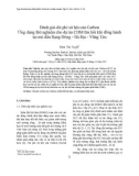 Đánh giá chi phí xã hội của Carbon Ứng dụng thử nghiệm cho dự án CDM thu hồi khí đồng hành tại mỏ dầu Rạng Đông - Bà Rịa - Vũng Tàu