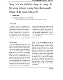 Công thức xác định lực căng cáp trong cầu dây văng xét ảnh hưởng đồng thời của độ chùng và độ cứng chống uốn