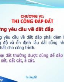 Bài giảng Thi công cơ bản và Atld: Chương 6 - Đặng Xuân Trường