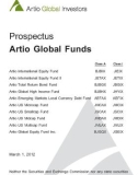 Prospectus Artio Global Funds 2012