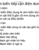 Cảm biến tiếp cận điện dung