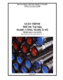 Giáo trình MH 10: Vật liệu - Nghề: Công nghệ ô tô