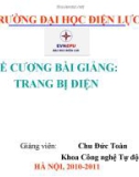 Đề cương bài giảng: Trang bị điện