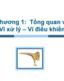 Bài giảng Vi xử lý - Vi điều khiển: Chương 1 - ThS. Phan Đình Duy