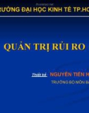 QUẢN TRỊ RỦI RO BẢO HIỂM