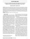 Sử dụng xỉ thép chế tạo bê tông đầm lăn ứng dụng trong xây dựng đường giao thông ở Việt Nam - Nguyễn Quang Phú , Nguyễn Văn Lệ