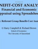 Referent Group Benefit-Cost Analysis