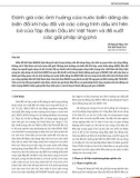 Đánh giá các ảnh hưởng của nước biển dâng do biến đổi khí hậu đối với các công trình dầu khí trên bờ của Tập đoàn Dầu khí Việt Nam và đề xuất các giải pháp ứng phó