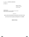 REGULATION OF THE EUROPEAN PARLIAMENT AND OF THE COUNCIL on the Cohesion Fund and repealing Council Regulation (EC) No 1084/2006