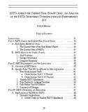 REITS AMIDST THE CURRENT REAL ESTATE CRISIS: AN ANALYSIS OF THE REITS INVESTMENT DIVERSIFICATION AND EMPOWERMENT ACT