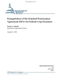 Renegotiation of the Standard Reinsurance Agreement (SRA) for Federal Crop Insurance