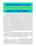 Kết quả nghiên cứu mới về nguồn gốc nguồn nước khoáng nóng Vĩnh Phương, Nha Trang tỉnh Khánh Hòa bằng kỹ thuật đồng vị