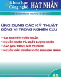 Tạp chí Thông tin khoa học và Công nghệ hạt nhân: Số 59/2019