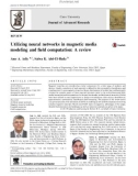 Utilizing neural networks in magnetic media modeling and field computation: A review