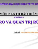 RỦI RO VÀ QUẢN TRỊ RỦI RO