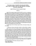 Ứng dụng mạng cảm biến xây dựng hệ thống quan trắc tự động liên tục môi trường lao động tại VNPT Thanh Hoá