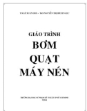 Giáo trình Bơm quạt máy nén