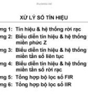 Bài giảng Xử lý số tín hiệu: Chương 1 - ĐH Sài Gòn