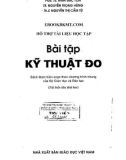 Một số bài tập lý thuyết kỹ thuật đo: Phần 1