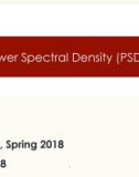 Lecture Signals, systems & inference – Lecture 18: Power Spectral Density (PSD)