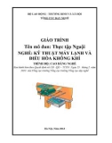 Giáo trình Thực tập Nguội - Nghề: Kỹ thuật máy lạnh và điều hòa không khí - Trình độ: Cao đẳng nghề (Tổng cục Dạy nghề)